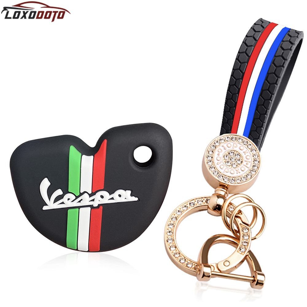 เคสรีโมตกุญแจรถยนต์ สําหรับ Vespa Primavera GTS 150 300 Sprint 50cc GTS300 LX150 Piaggio XEvo 125 150