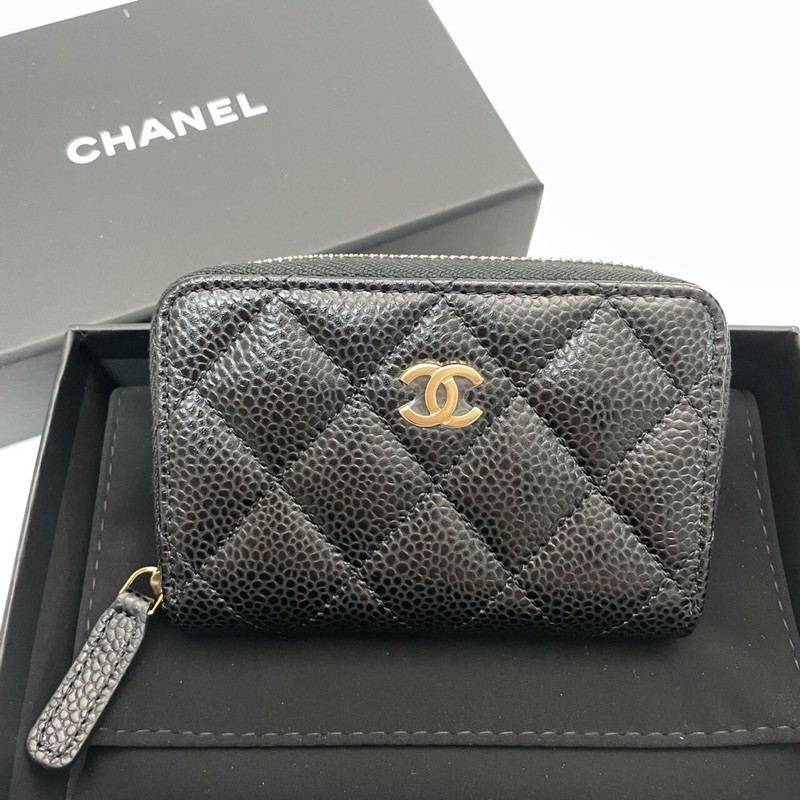 ♞ถูกที่สุด ของแท้ 100% Chanel small zippy wallet