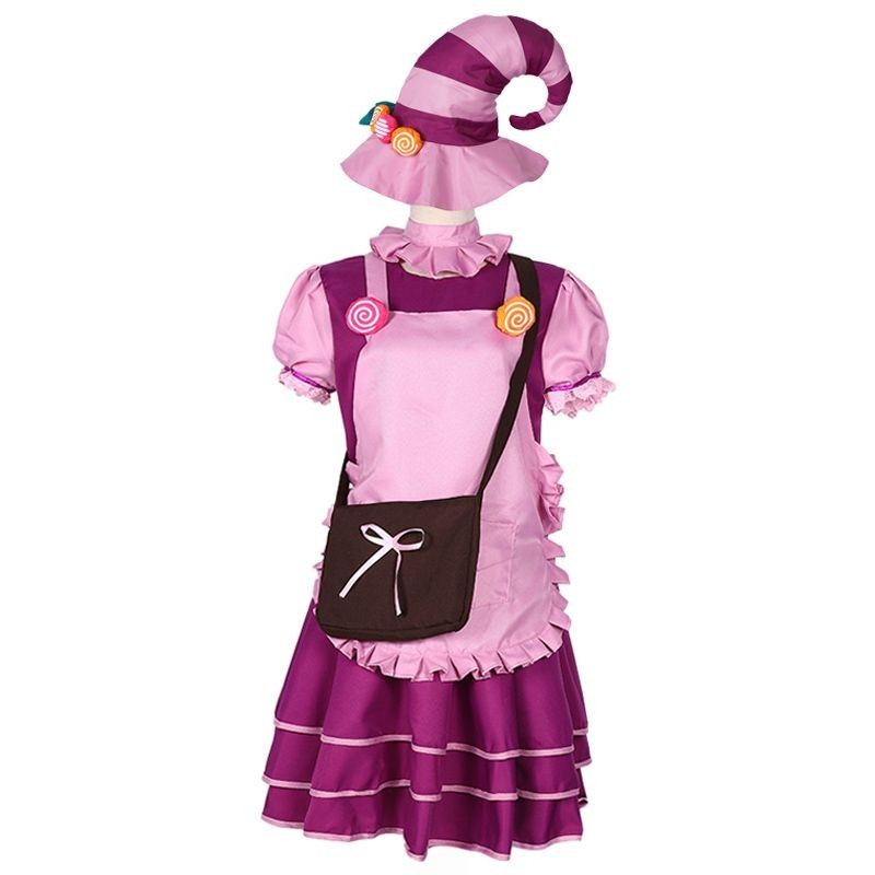 Halloween Adult Children Costume Cosplay Candy Witch Masquerade Cosplay Girls Costume