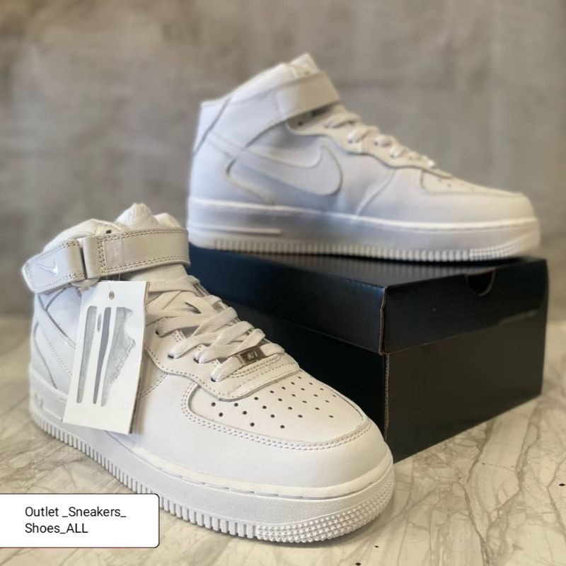 



 ♞,♘รองเท้า Nike Air Force 1 High Mid White/Black Men พร้อมส่ง