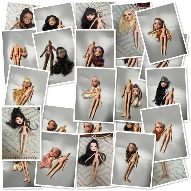 30Cm Bratzes Doll Ordinary Fashion Doll Changeable Clothes Movable Joints Action Figure Model Toy C