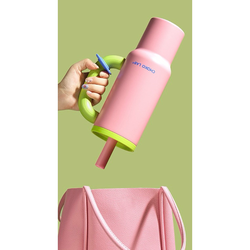 ♞,♘,♙Chako lab รุ่น Bawang cup (แก้วน้ำมีด้ามจับขนาดใหญ่) 1050 ml. ghd