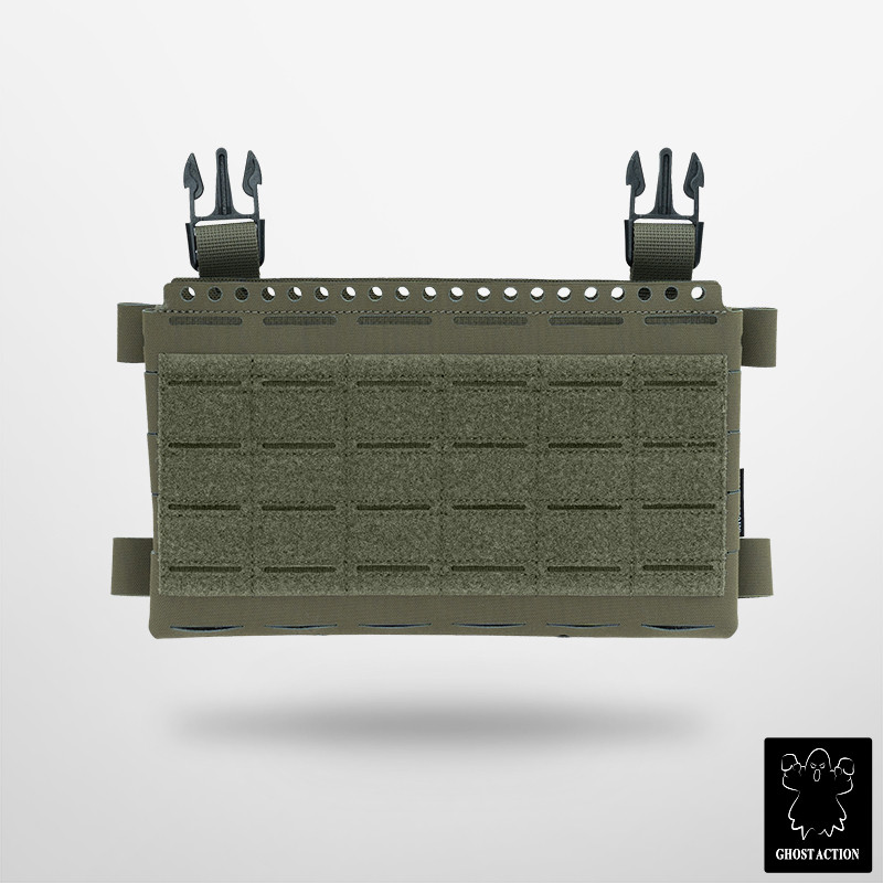 Ghost Action IDOGEAR ยุทธวิธี MK3/MK4MK5 Chest Rig ด้านหน้าแผง SS สไตล์ Molle เสื้อกั๊กกระเป๋าด้านหน้าสําหรับ FCSK JPC LV119 6516