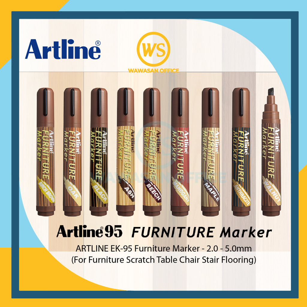 Artline Furniture Marker / Artline 95 Furniture Touch Up Marker / ปากกามาร์กเกอร์ถาวร (2-5 มม.)