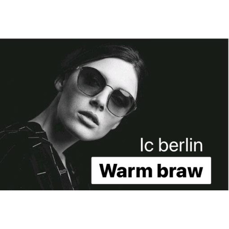 ♞แว่นตากันแดด ic berlin warm braw(premium)