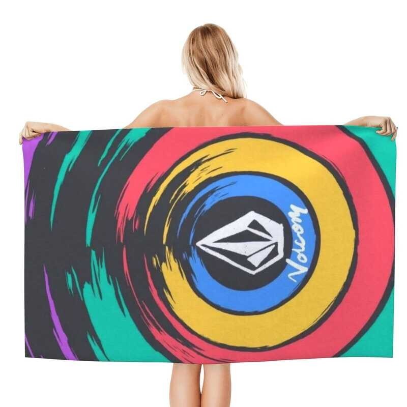Stock】 【In 80*130 CM Bath Towel Unisex Towels Fashion Towel Superfine Fiber Beach Towels s      s