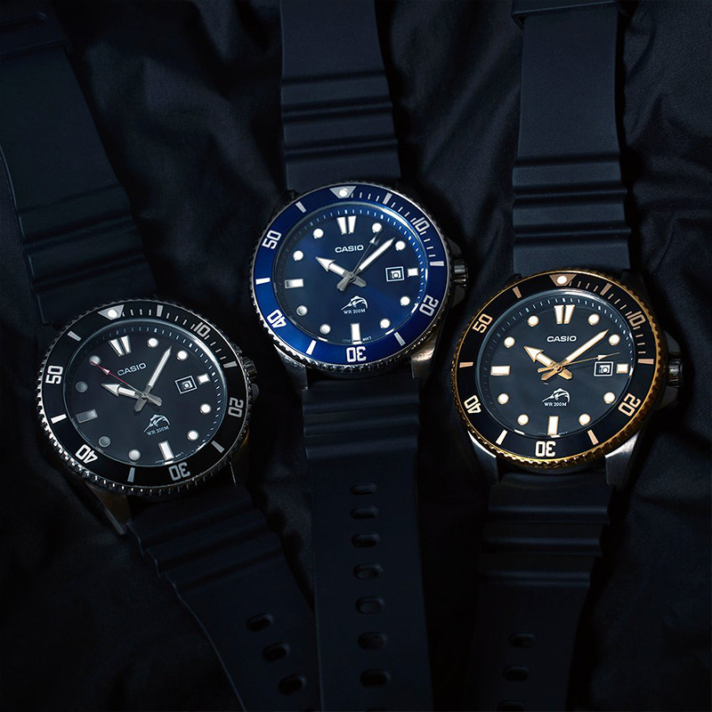 



 ♞Casio duro นาฬิกา ของแท้ คาสิโอ Gates with the same swordfish นาฬิกาข้อมือควอตซ์เรืองแสงสำหรั
