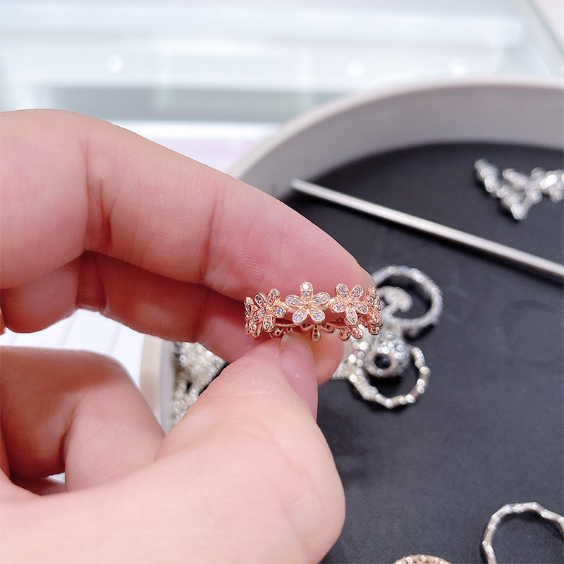 ♞,♘,♙THAIสินค้าพร้อมส่งในไทยPandoraแท้ แหวนpandora เงินS925 pandoraแหวน ของแท้100% แหวนผู้หญิง เครื