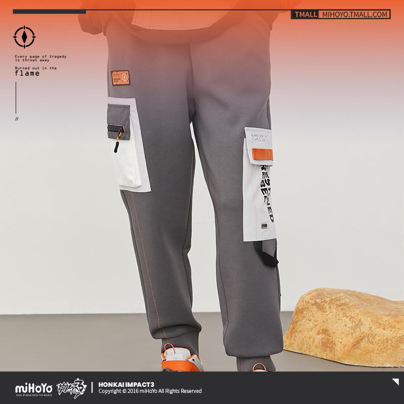 Mihoyo Honkai Impact 3rd Kiana Kaslana กางเกงขายาว ผ้าถัก ธีม miHoYo