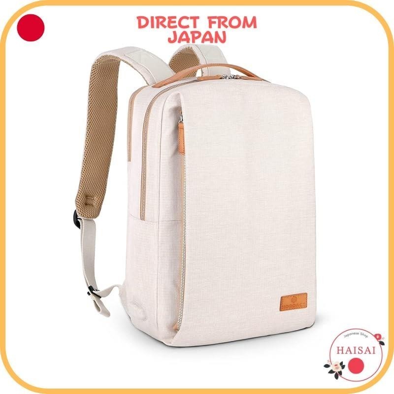 [Direct From Japan]Nordace Siena - 15.6" Laptop Backpack with USB Charging Port for Unisex Waterpro