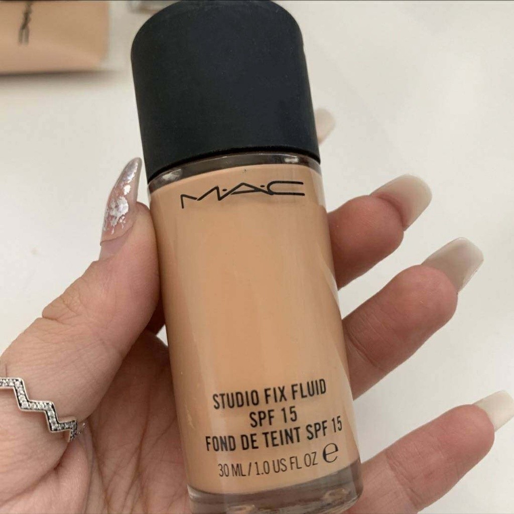 ♞พร้อมส่ง MAC SPF15 ไพรเมอร์ Studio Fix Fluid Foundation Skin Balancing Complex แมค 30ML#NC15#NC20#