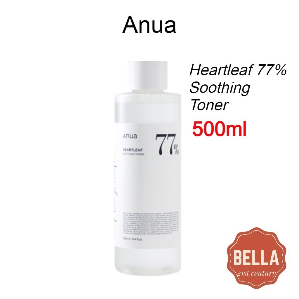 ♞,♘Anua Heartleaf 77% Soothing Toner ขนาด 500 มล.