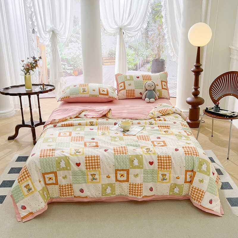 maternal Class A and child jacquard bubble cotton cool 7A antibacterial air conditioning washable s 