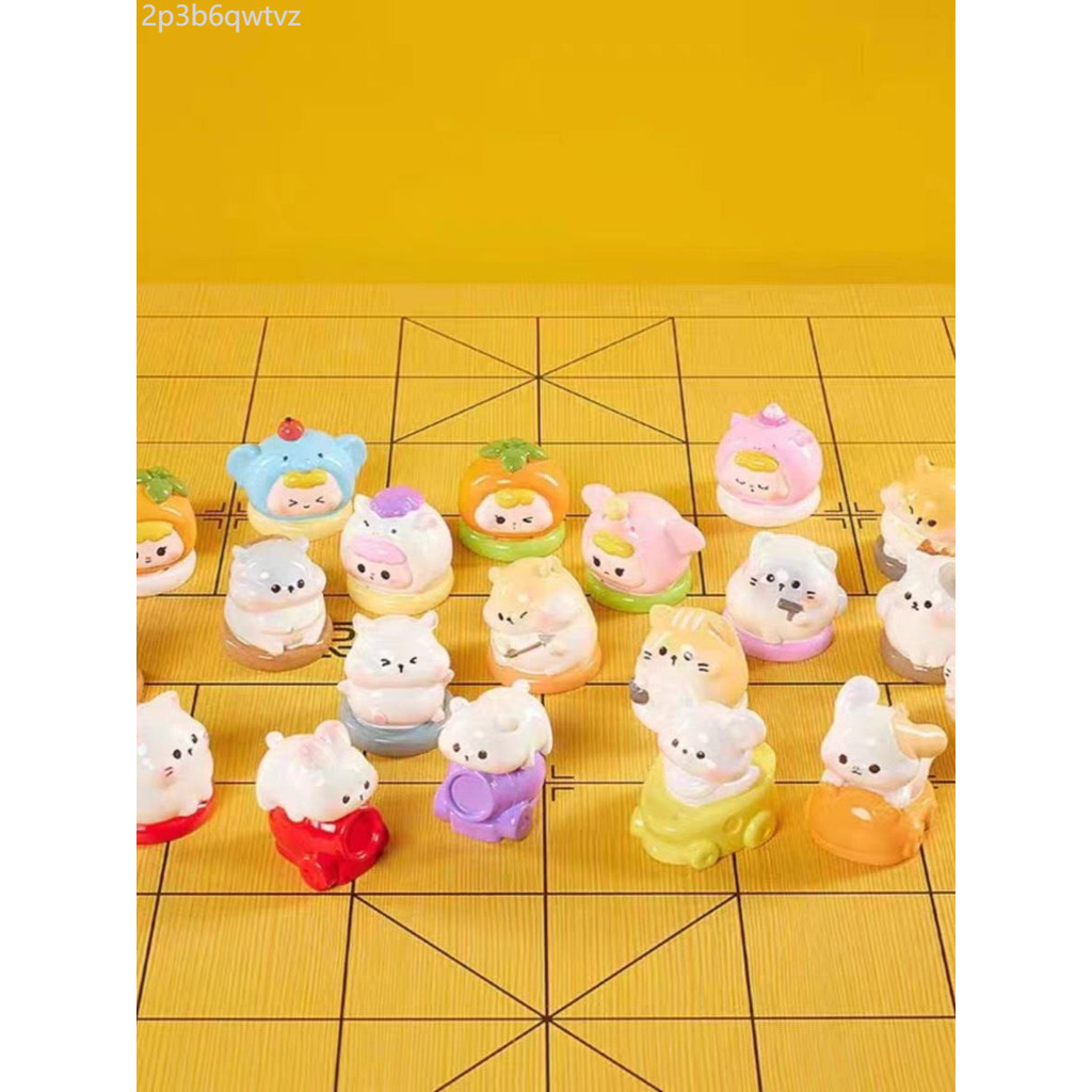 ♞,♘หมากรุกน่ารัก Mini Surprise Bag Blind Box 2d Figu