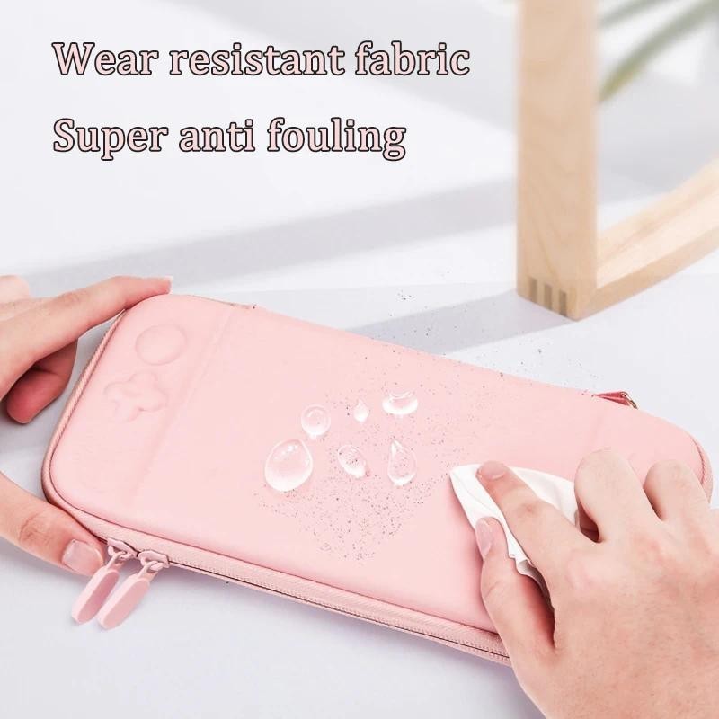 แบบพกพา Hard Shell กระเป ๋ าเดินทางเกมสําหรับ nintendo สวิทช ์ lite ป ้ องกัน Gradient กระเป ๋ าเกมคอนโซลกระเป ๋ าเก ็ บ 10 การ ์ ดเกม