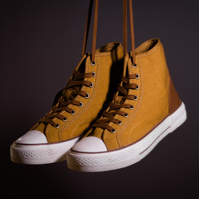 รองเท ้ าคราฟท ์ - Asin LESIC - รองเท ้ าผ ้ าใบหนังคุณภาพสูง - Vintage Gu