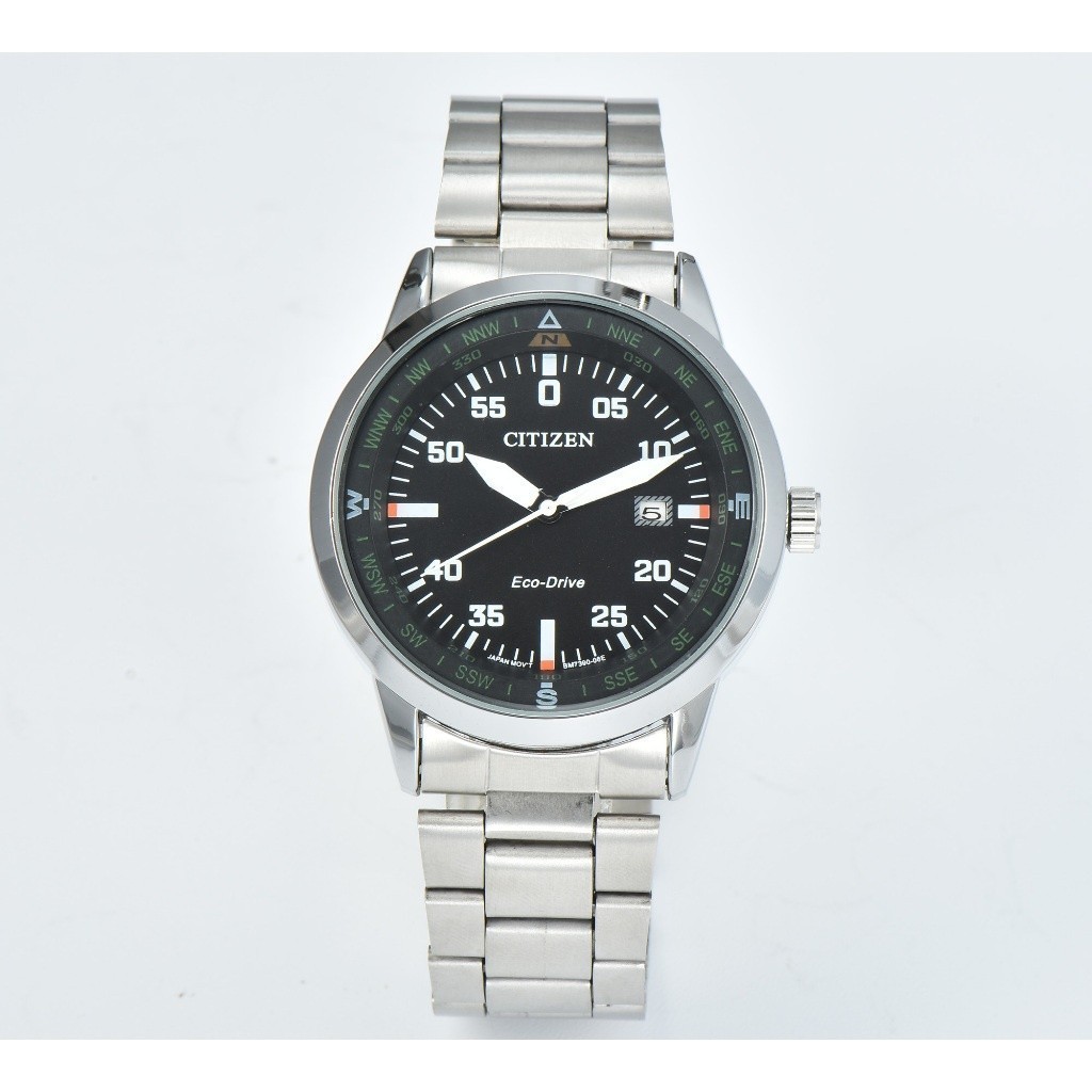 Citizen Eco-Drive นาฬิกาข้อมือลําลอง อเนกประสงค์ สําหรับผู้ชาย