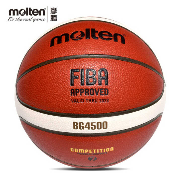 Molten ลูกบาสเก็ตบอล ~ หนัง PU 7 6 ขนาด 5 สําหรับผู้ใหญ่ BG4500  BG400