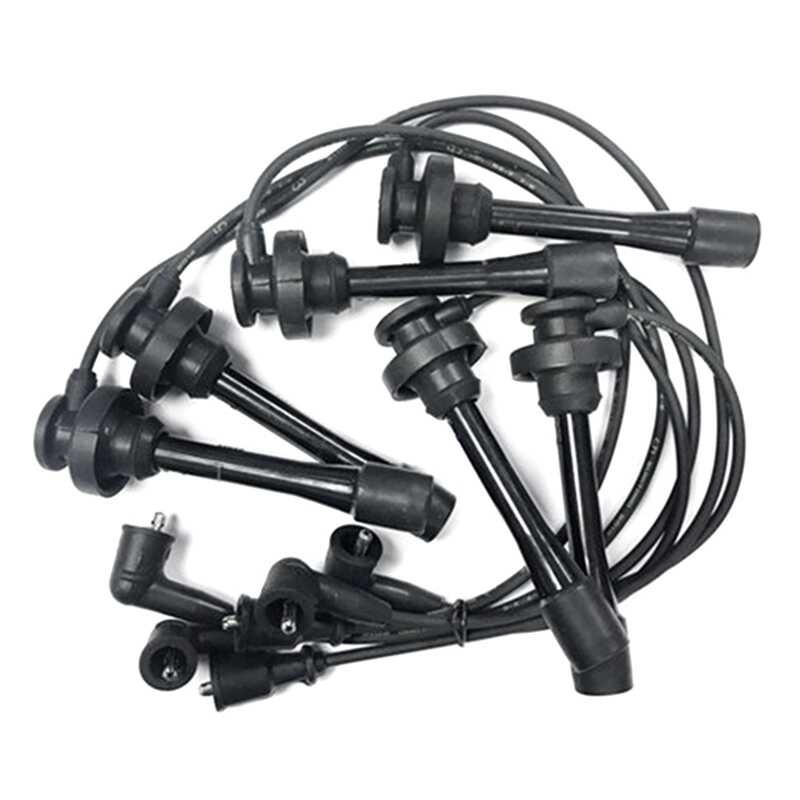 ❤ 1 Spark Plug Cable Set For Mitsubishi Pero Montero Sport Challenger Nativa Triton L200 6G72 6G7