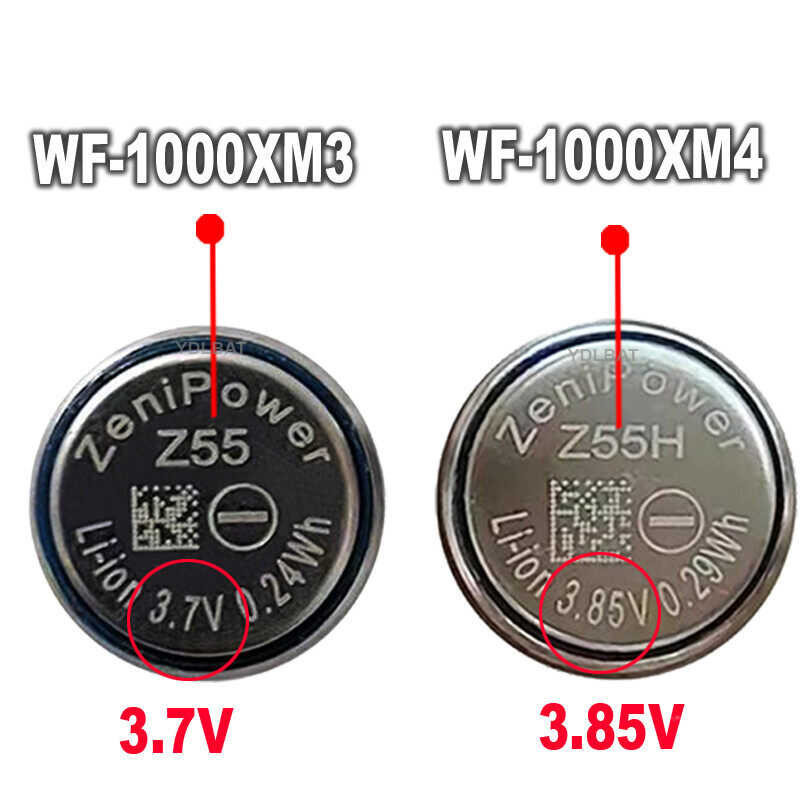 Z55H ดั้งเดิม Z55 VARTA CP1254 WF-1000X WF-SP900 WF-SP700N WI-SP600N สำหรับ Sony WF-1 H