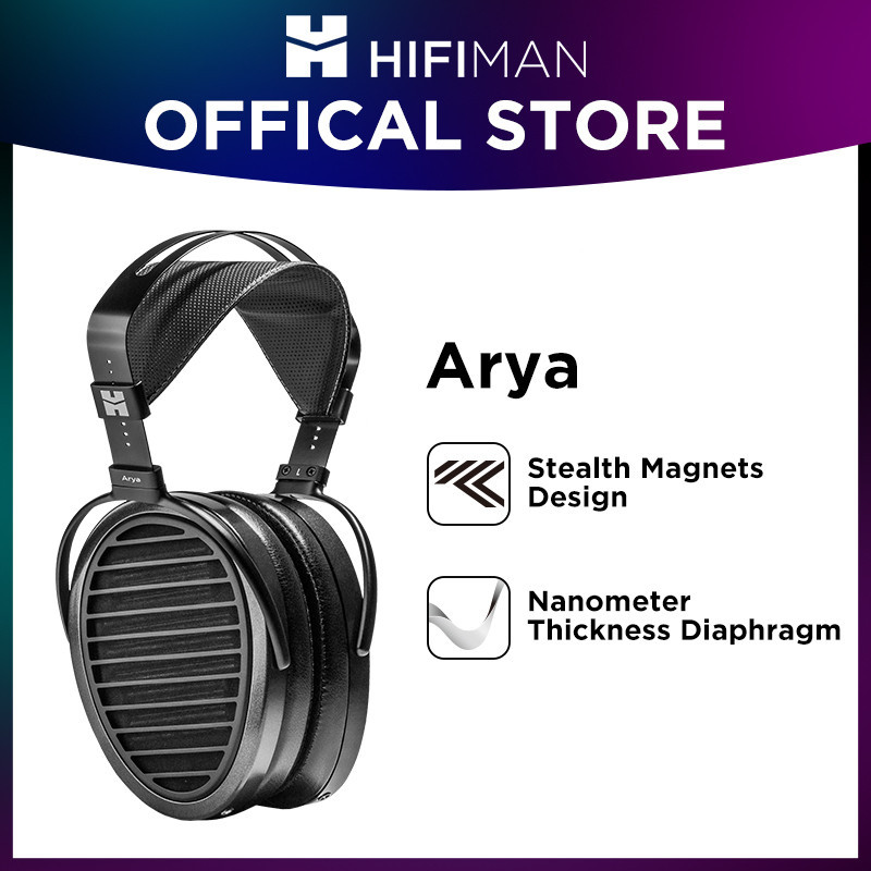 Hifiman Arya Stealth หูฟังแม่เหล็ก แบบครอบหู สําหรับออดิโอไฟล์ สตูดิโอ