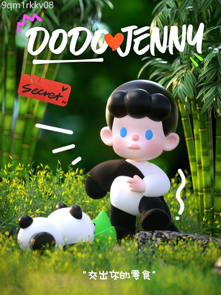 ♞Dodo Jenny Doll Friends Series Blind Box Four Generation Tendy Toys Doll Doll Ornaments ของขวัญขอ