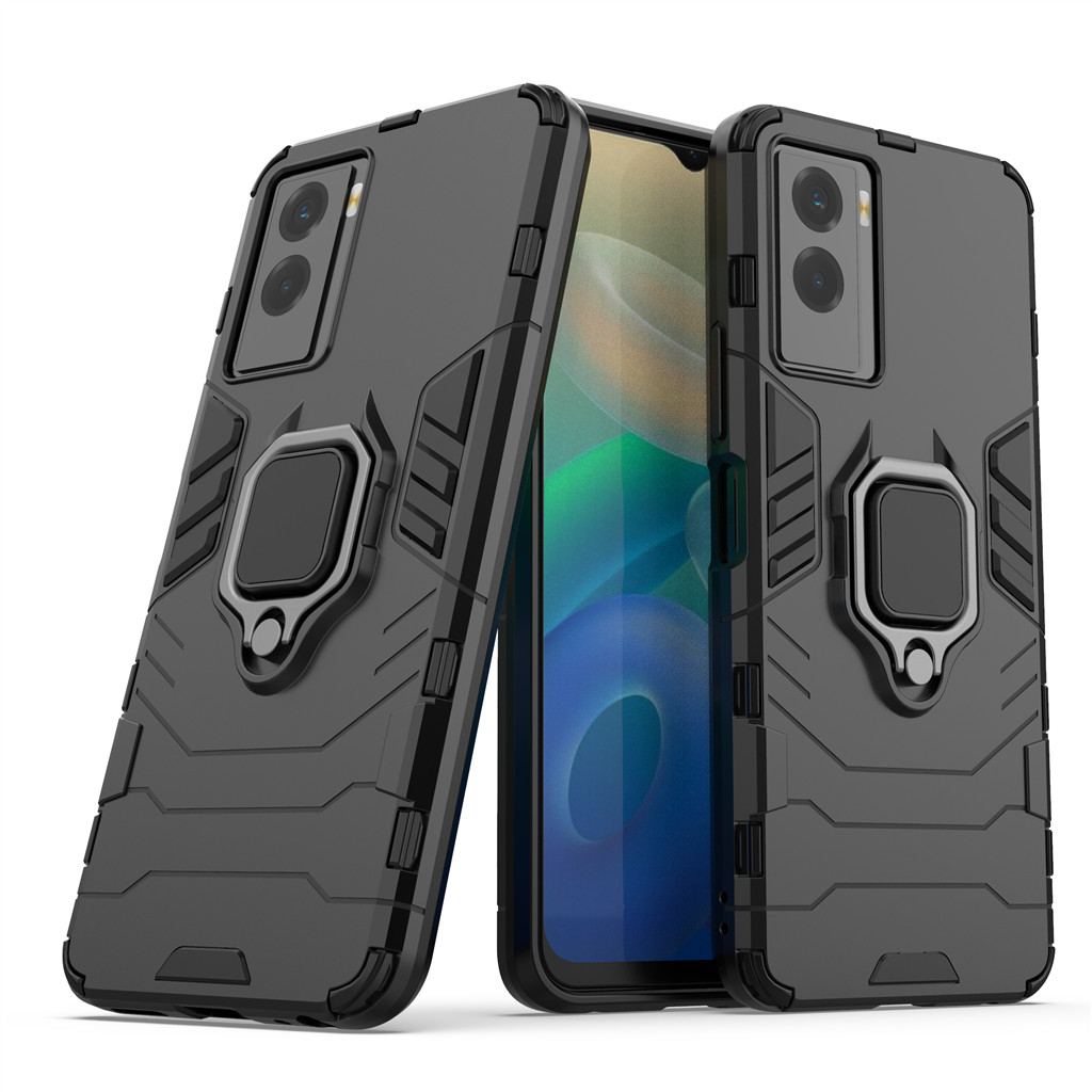 เคสโทรศัพท์กันกระแทกสําหรับ Vivo Y50 Y50T Y51 Y51S Y52 Y52S Y53S Y54S Y55 Y55S แหวนฝาครอบ