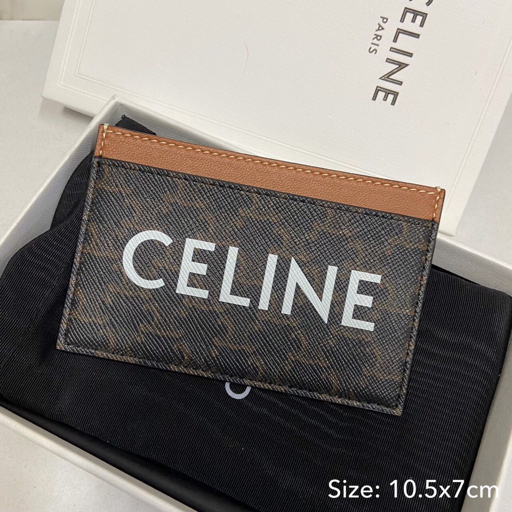 ♞CELINE Card Holder ของแท้ 100% [ส่งฟรี]