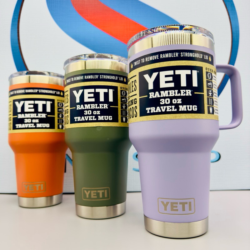 แก้วเยติของแท้ %  YETI RAMBLER 30oz MUG TRAVEL  ( ฝาสไลด์แม่เหล็กแบบเกลียว )  โปรดอ่านรายละเอียดให้