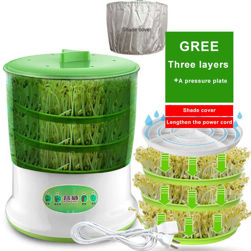 JIASHI Bean Hine Soy Grow Bean Sprouts Wheat Seedlings Yogurt Rice Wine