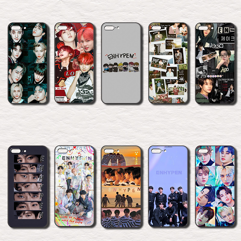 คําสร้างสรรค์ที่เรียบง่ายสําหรับ VIVO V27 V27E V29 V29E Pro enhypen Cover