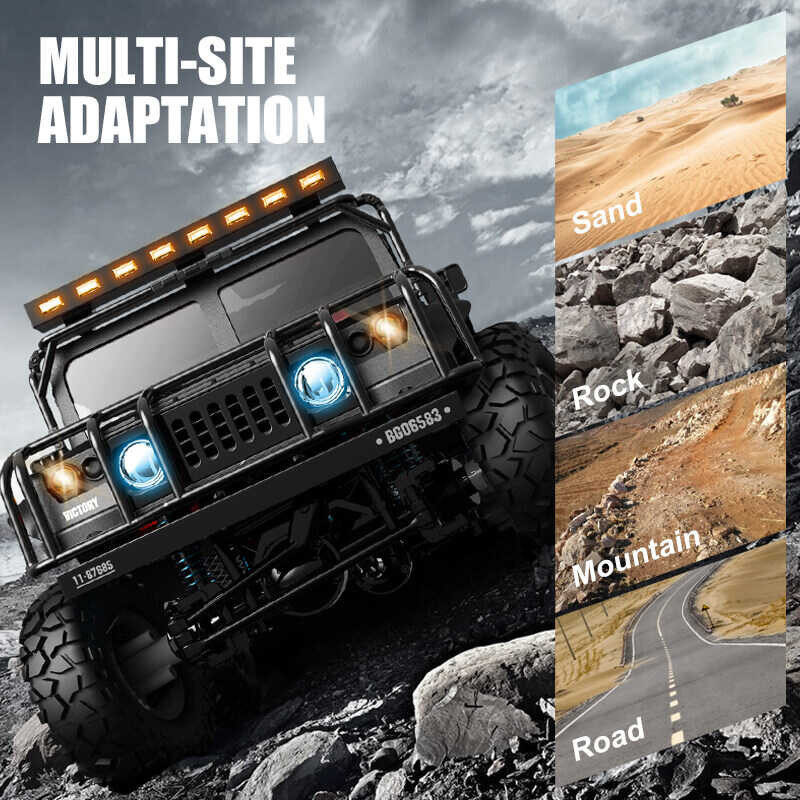 ♎ St【In Stock】【Original Available】Jjrc Q121 1/12 Full Metal 2.4G 4Wd RC Off-Road Crawler Mili
