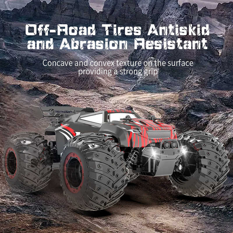 ♎ Kmoist Remote Control Off-Road 2.4G Electric Climbing By Car Drift Racing Toys JJRC Q105 4X4 Dr