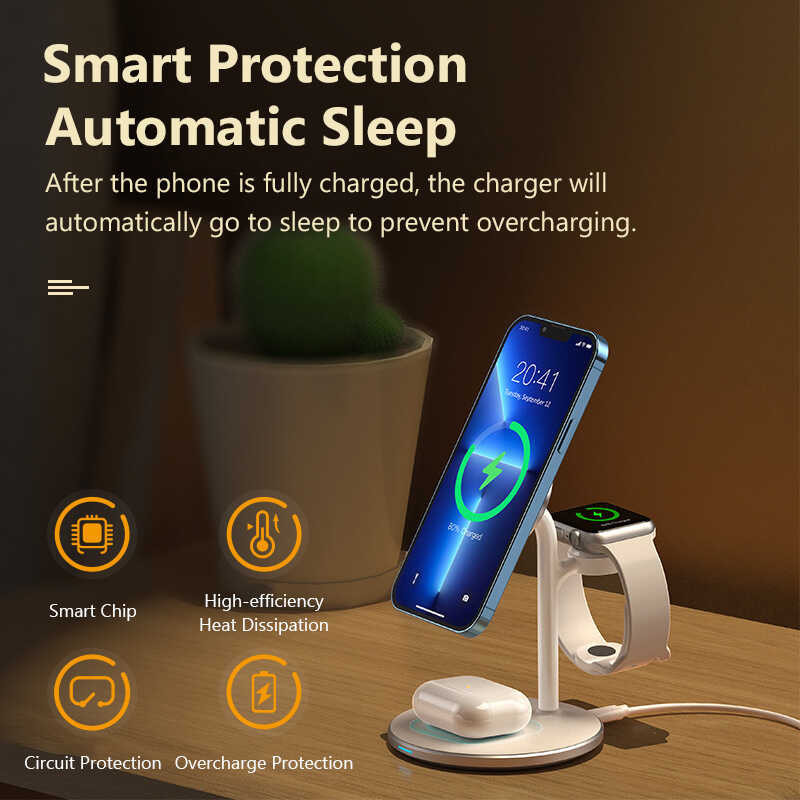 CHOETECH Denk เครื่องชาร์จไร้สาย,เครื่องชาร์จโทรศัพท์ไร้ส