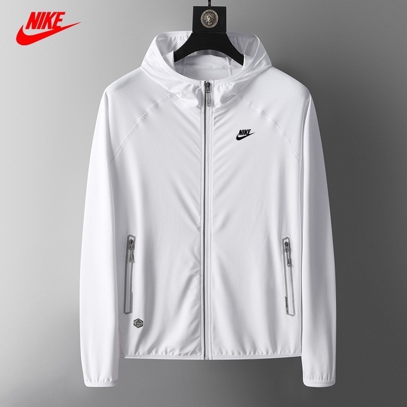 Nike ของแท้ 100% เสื้อกีฬา UPF50+ กันแดด ป้องกันรังสียูวี เหมาะกับฤดูร้อน สําหรับผู้ชาย และผู้หญิง
