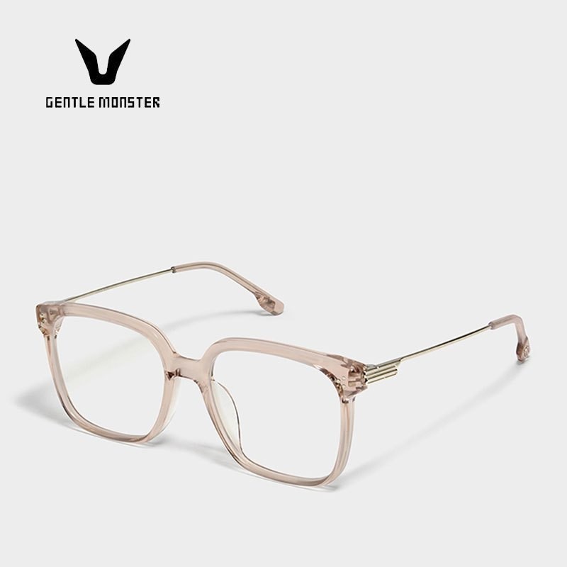 ♞,♘【Vene】Gentle monster Vene Fashion กรอบแว่นตาไทเทเนียม แว่นตาป้องกันแสงสีฟ้า ทุกเพศ