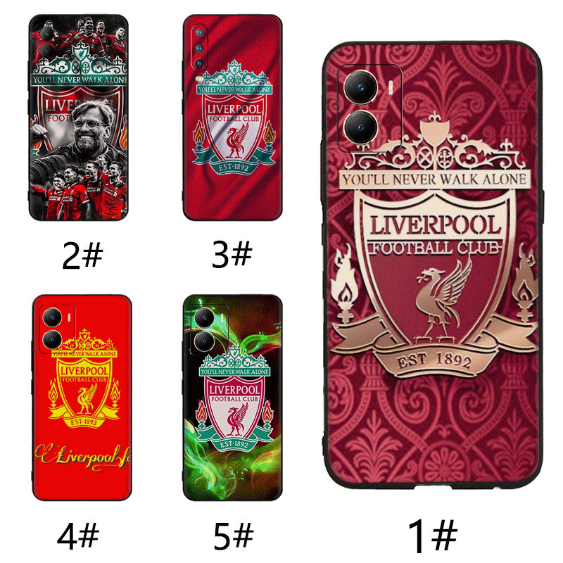 สําหรับ VIVO S17T Y77T Y27 Y27s S17 V27 PRO V29 Y02T V27E TPU นิ่มสีดําโทรศัพท์มือถือกรณีฟุตบอล Live