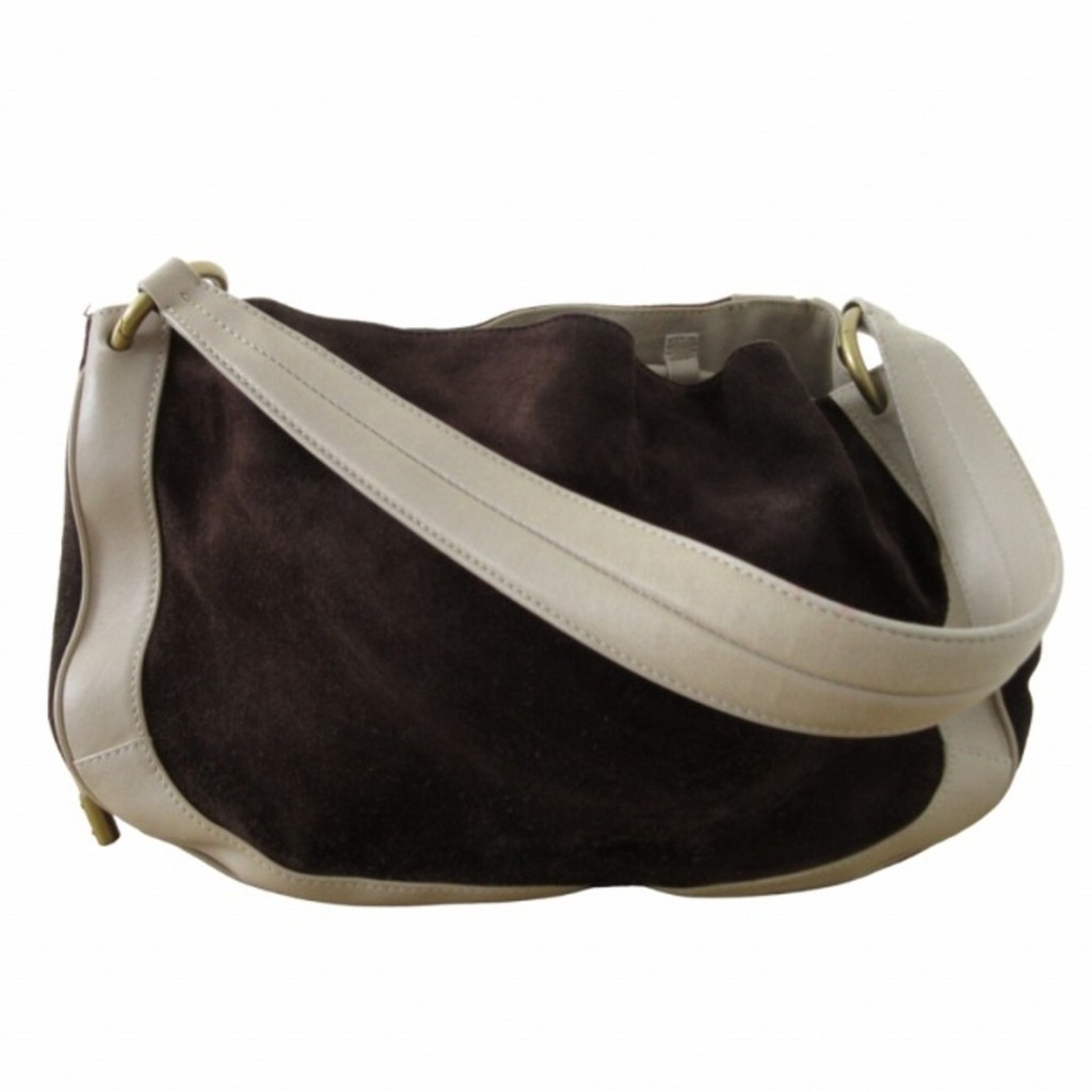 Bally BALLY Suede One Shoulder Bag Shoulder Bag Beige Brown Direct from Japan Secondhand