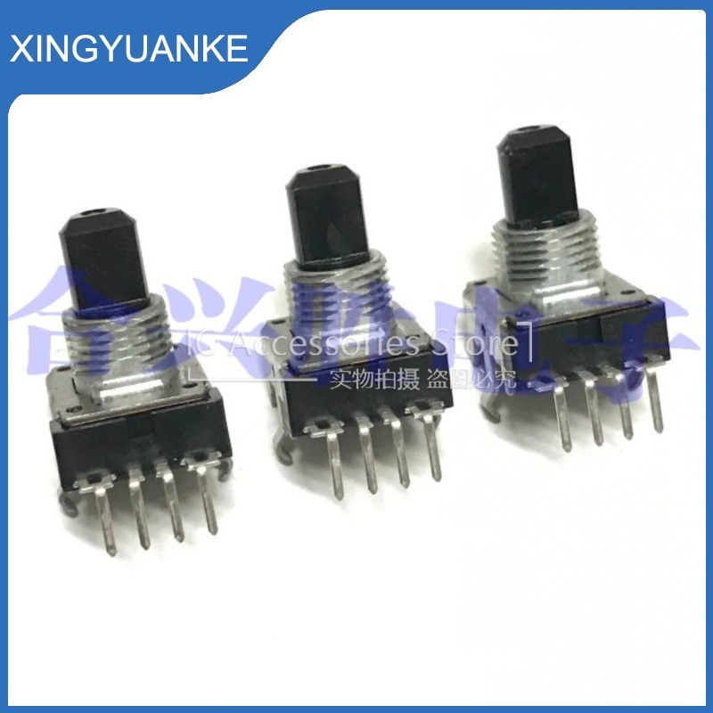 1 ชิ้น/ล็อต RK11 100K Rotary Potentiometer เดี่ยว EVJ02QF01G15 100 กก.เครื่องขยายเสียง Midpoint ปริม