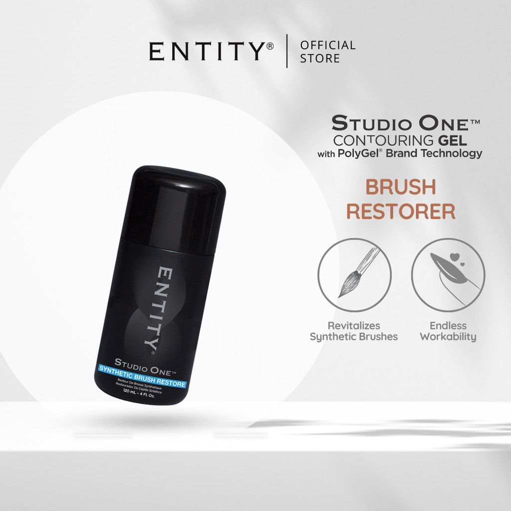 ENTITY Studio One Gel Nail Synthetic Brush Restorer & Cleaner