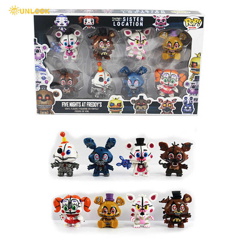 Figure Toys Teddy Bear's Midnight And Five Nights At Freddy's Doll Cartoon Decor Teddy Bear's Midni