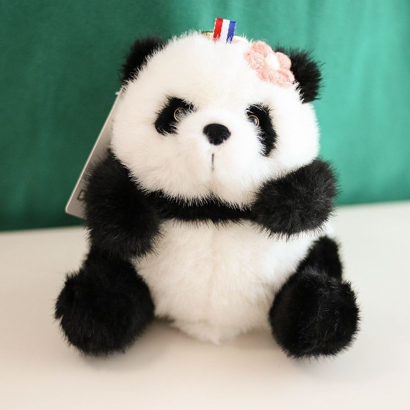 ♞,♘,♙2024 Huahua Panda ตุ๊กตาของเล่นตุ๊กตา Lotus เครื่องประดับตุ๊กตา