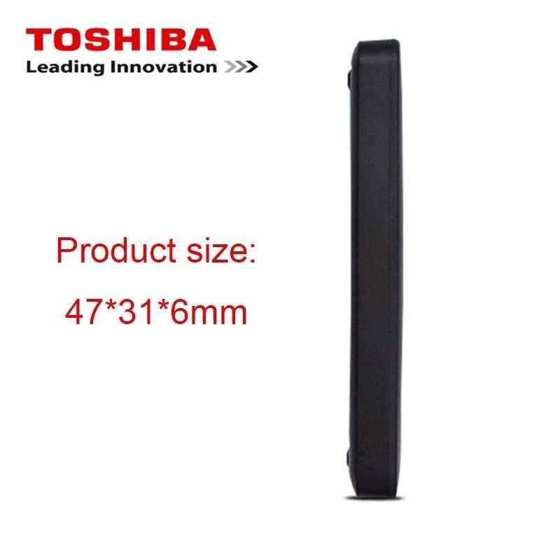 TOSHIBA ผลิตภัณฑ์ที่ผ่านการรับรอง 1Tb/2Tb External HDD Portable Hard Drive