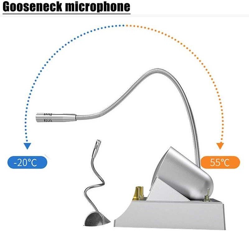 ❤ Retekess Tw105 5W แบบ Dual เคาน์เตอร์อินเตอร์คอม Intercom Dual-Way Coun