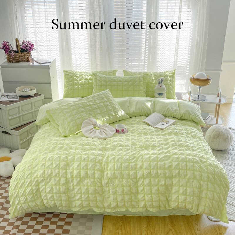 (2*pillowcase+1*sheet+1*duvet XINLANYASHE Bed cover) size 6 5 feet, with vent, of 4 bedding sheet M