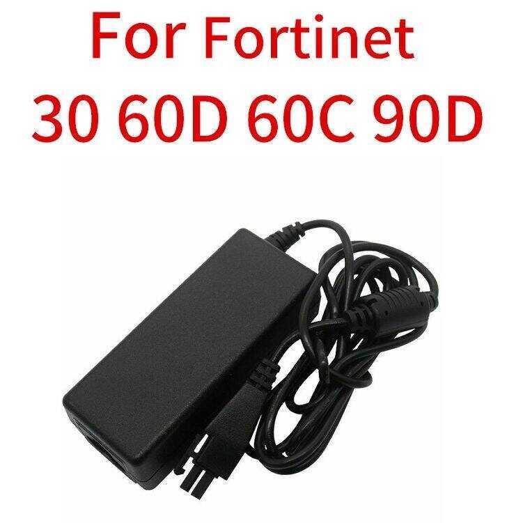 2PIN Original AC Plug For FORTINET 30 60D 60C 90D FG-30E 50E 60E 80E FortiGate Firewall Power Suppl 