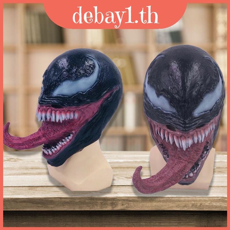 หน้ากากธรรมชาติ Latex Venom สําหรับทั้งชายและหญิงเหมาะสําหรับและคอสเพลย์ฮาโลวีน