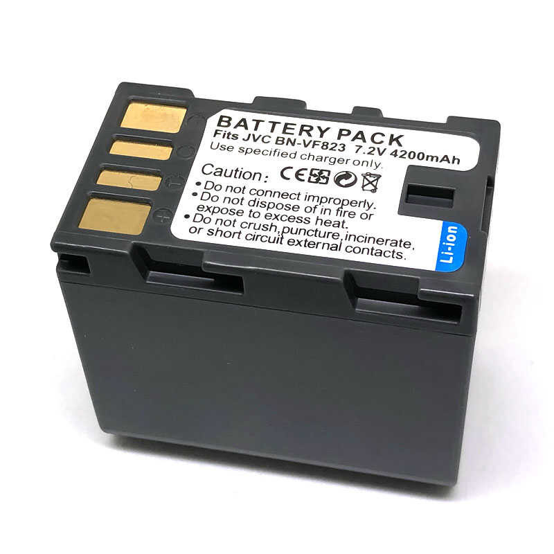 ➧ Bn-Vf823 Vf808 Vf815 U JVC AC แบตเตอรี่ D720 D728 D740 D750 D760 D771 Da30 Hd3 Hd7 Hm2