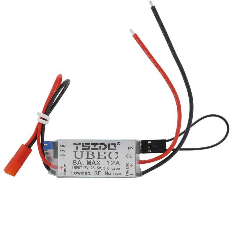 ❤️ Ysido 8A 6A 4A UBEC 5V 6V 7.4V ตัวปรับแรงดันไฟฟ้าสลับโหมด BEC สำหรับ Hobbywing Becrc อุปกรณ์