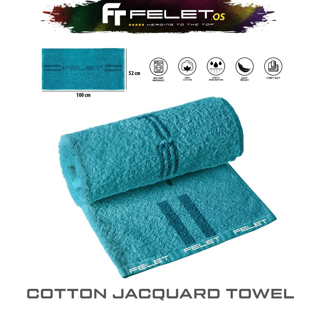 FELET Cotton Jacquard Towel / Sport Towel by FLEET